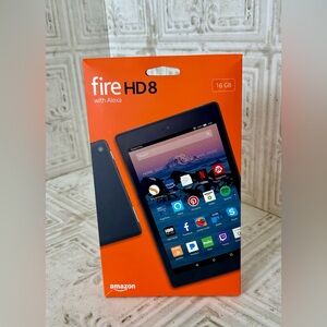 Fire HD8 with Alexa 16GB NIP NEVER OPENED